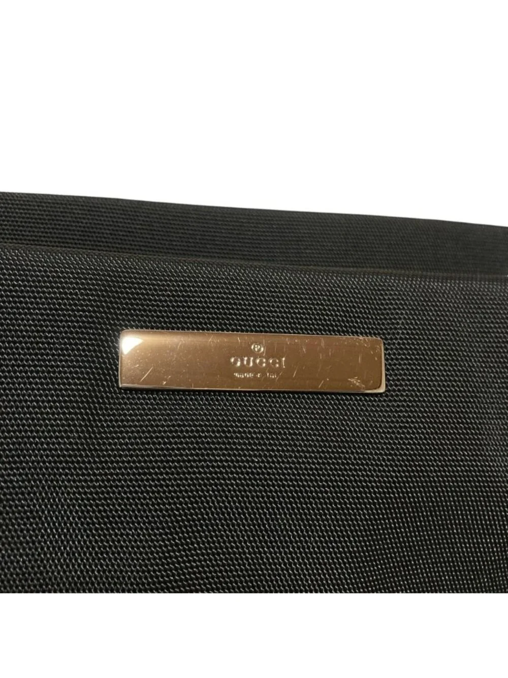 Gucci Bamboo Handle Nylon Bag 002 Black - Picture 7 of 14